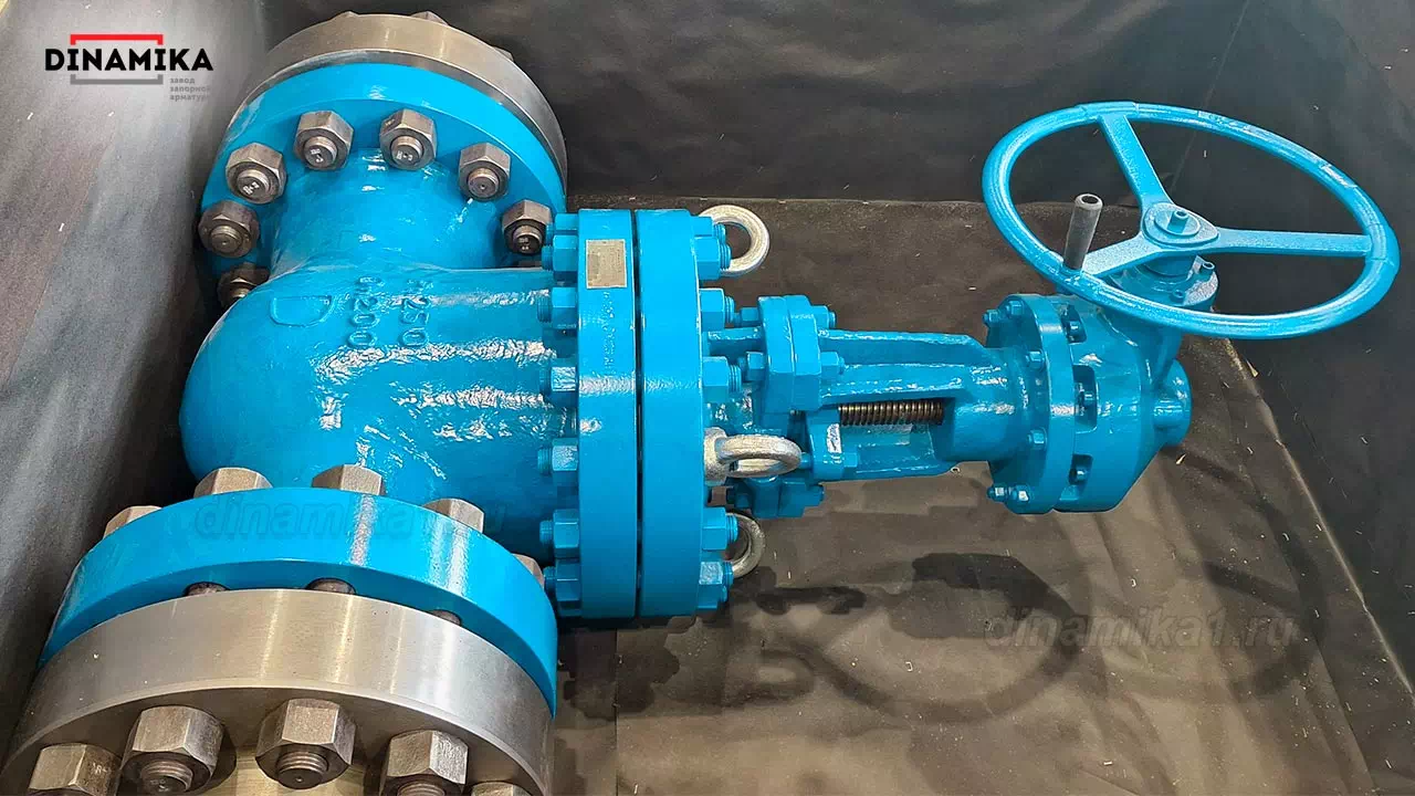 31нж545нж задвижка с редуктором нержавеющая на давление Ру160 - 250
